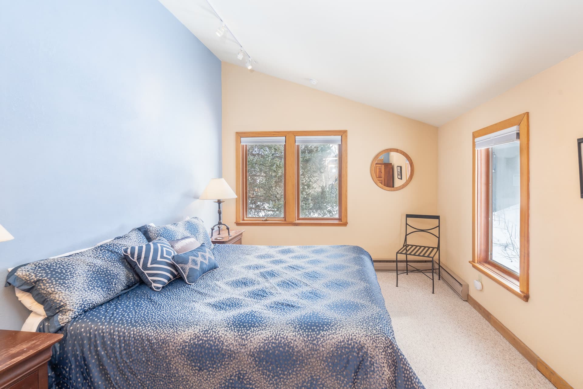 Bedroom in our Manitou 101 Telluride rental