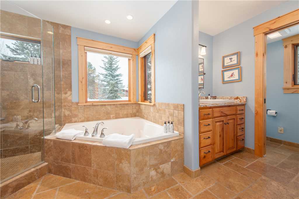 Master Bathroom with His and Her Sinks