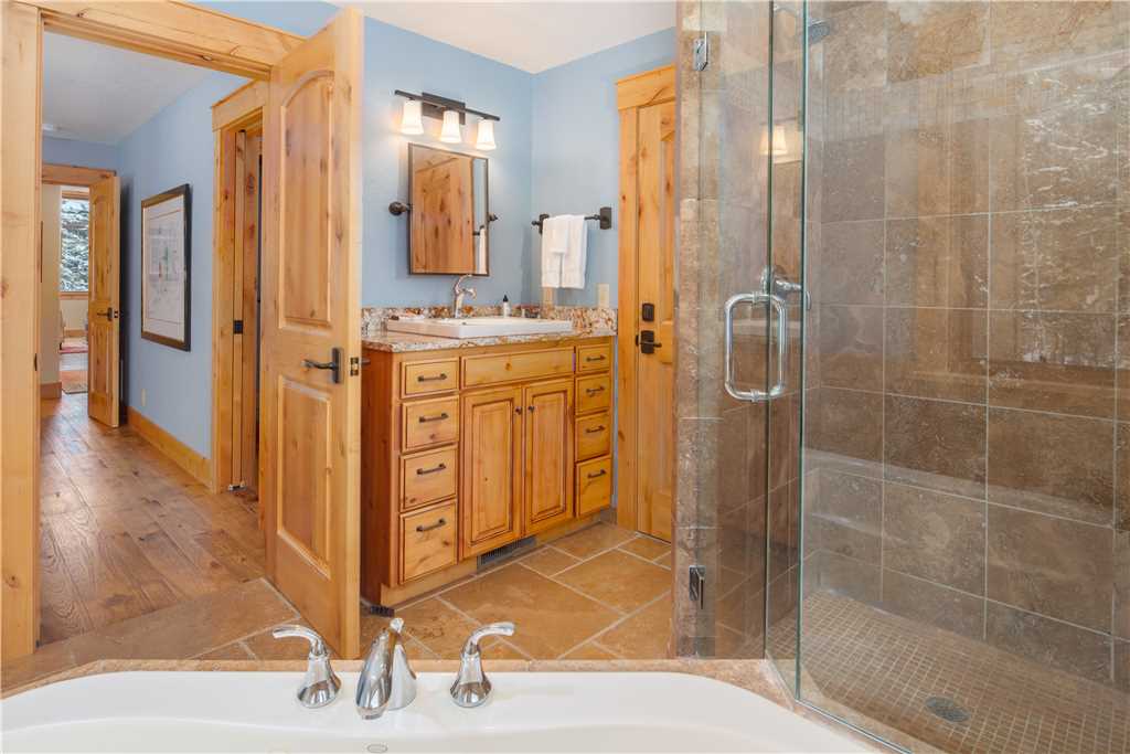 Master Bathroom with His and Her Sinks