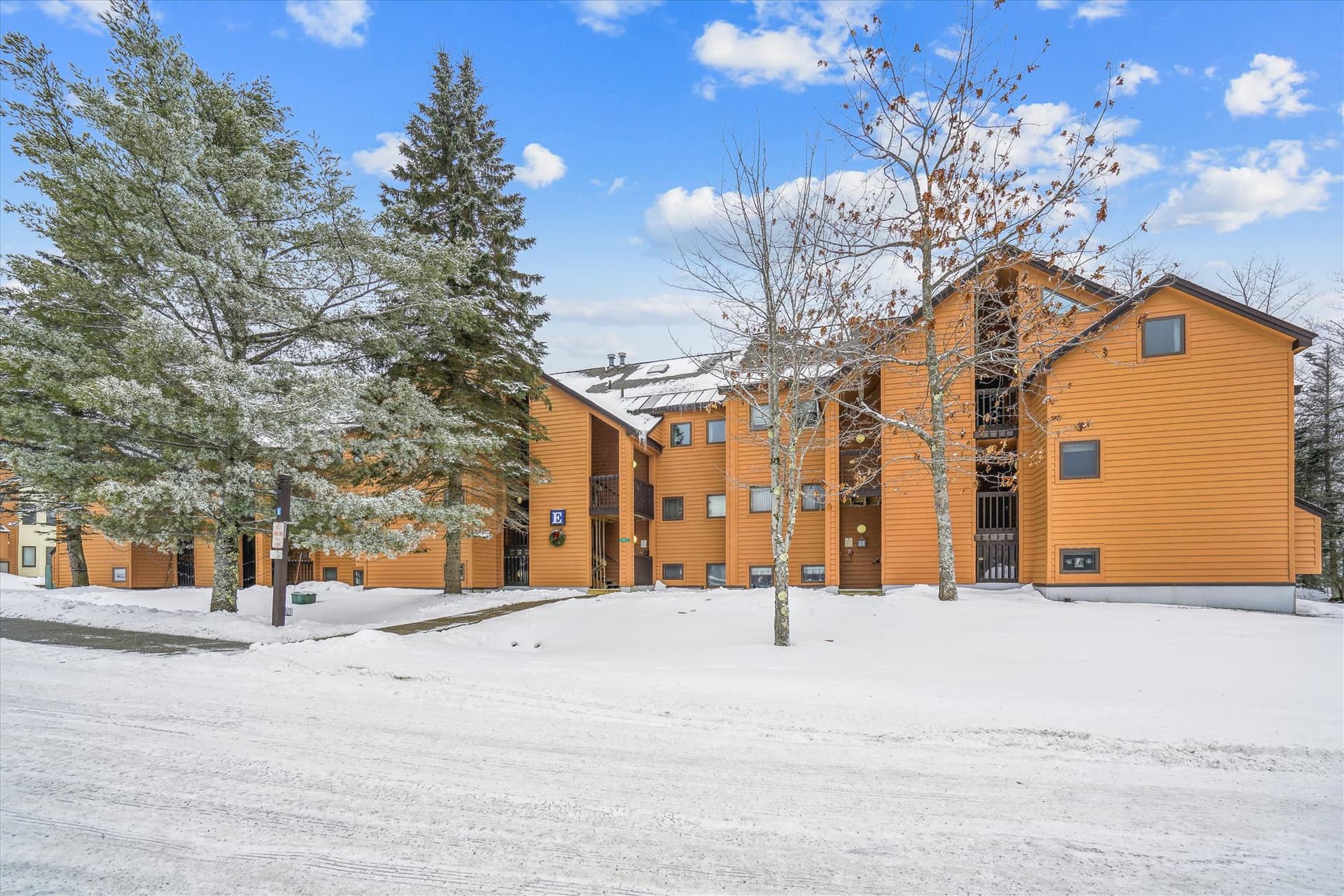 Within walking distance of the base lodge.
