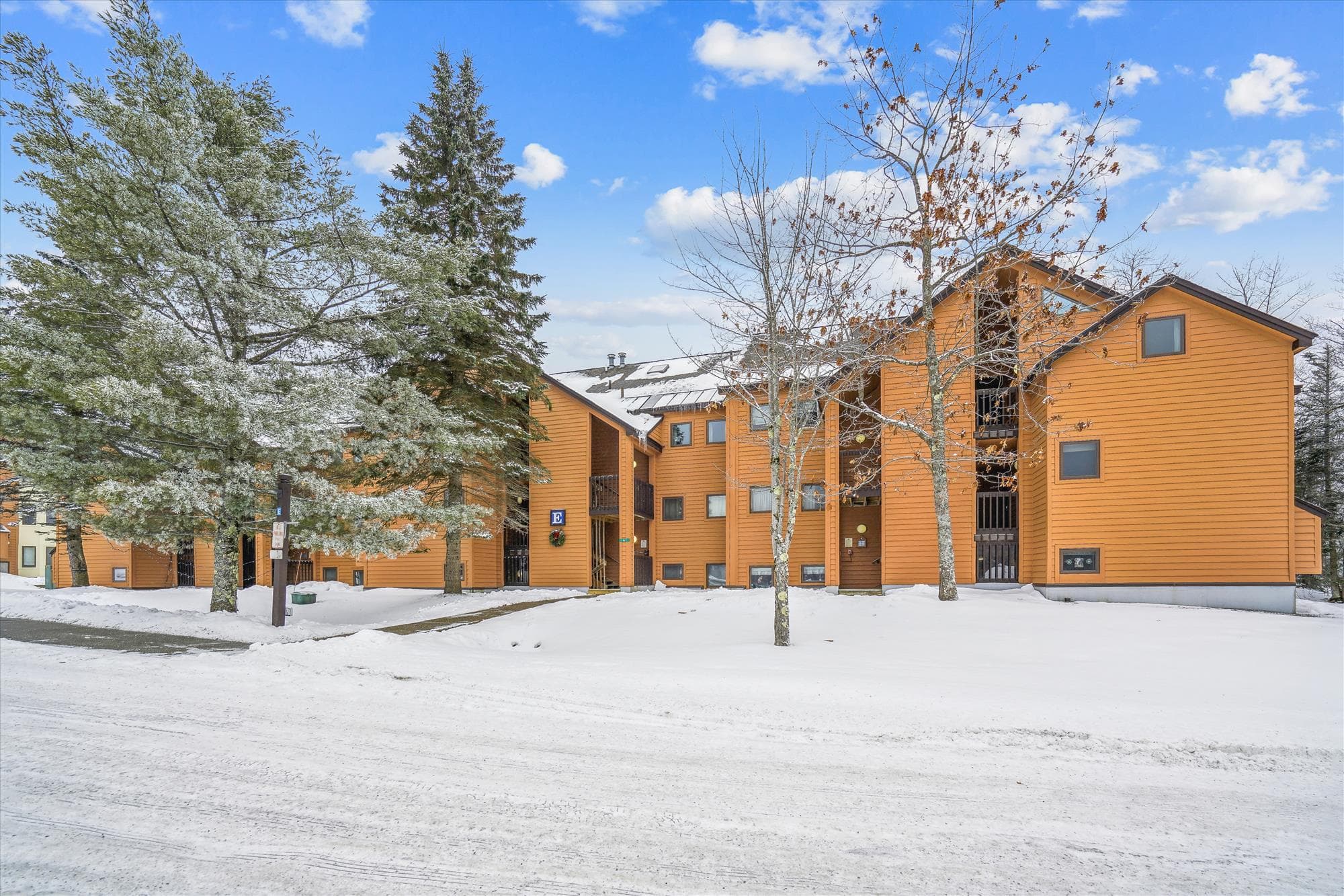 Within walking distance of the base lodge.
