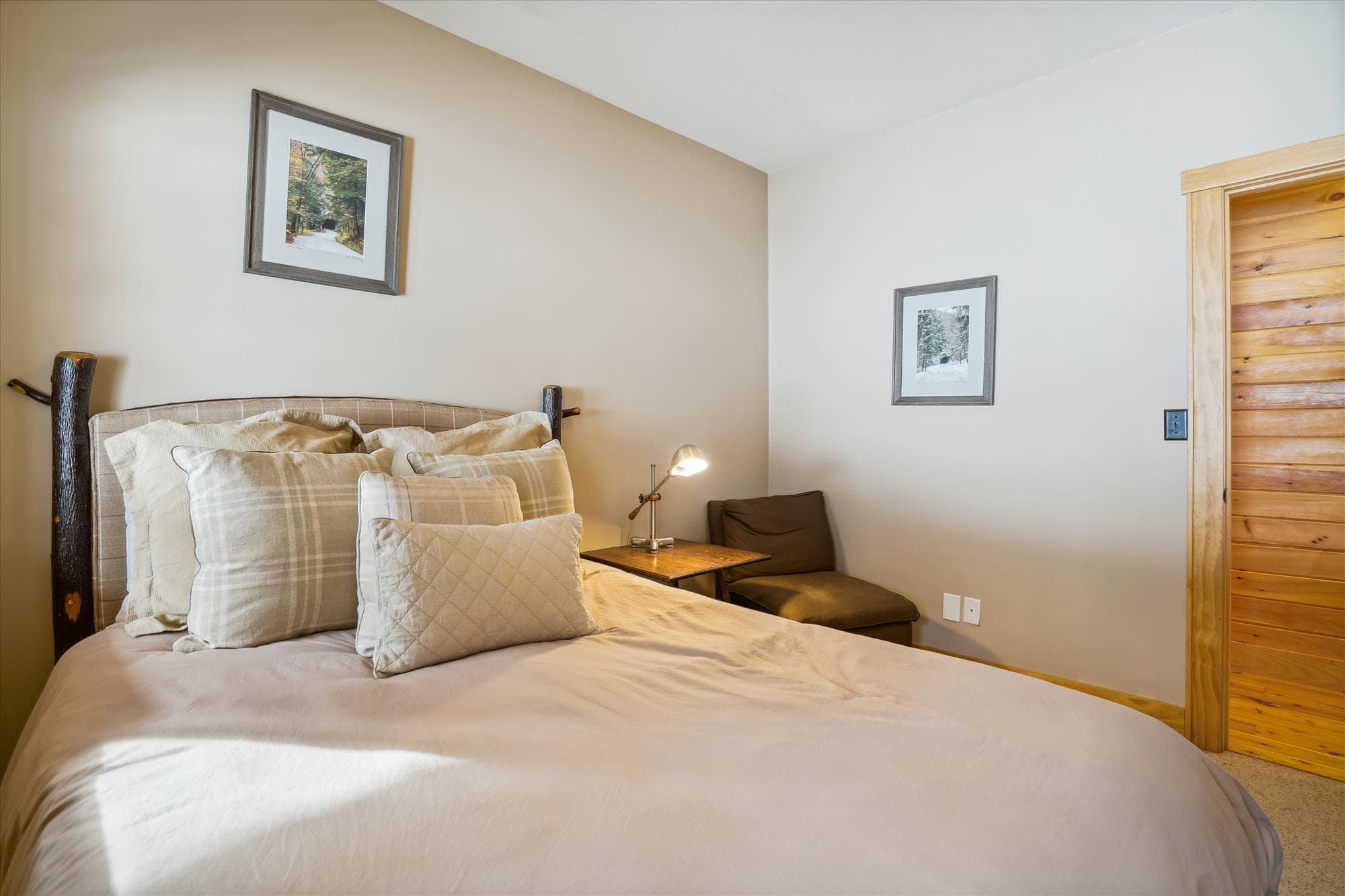 Queen bed
