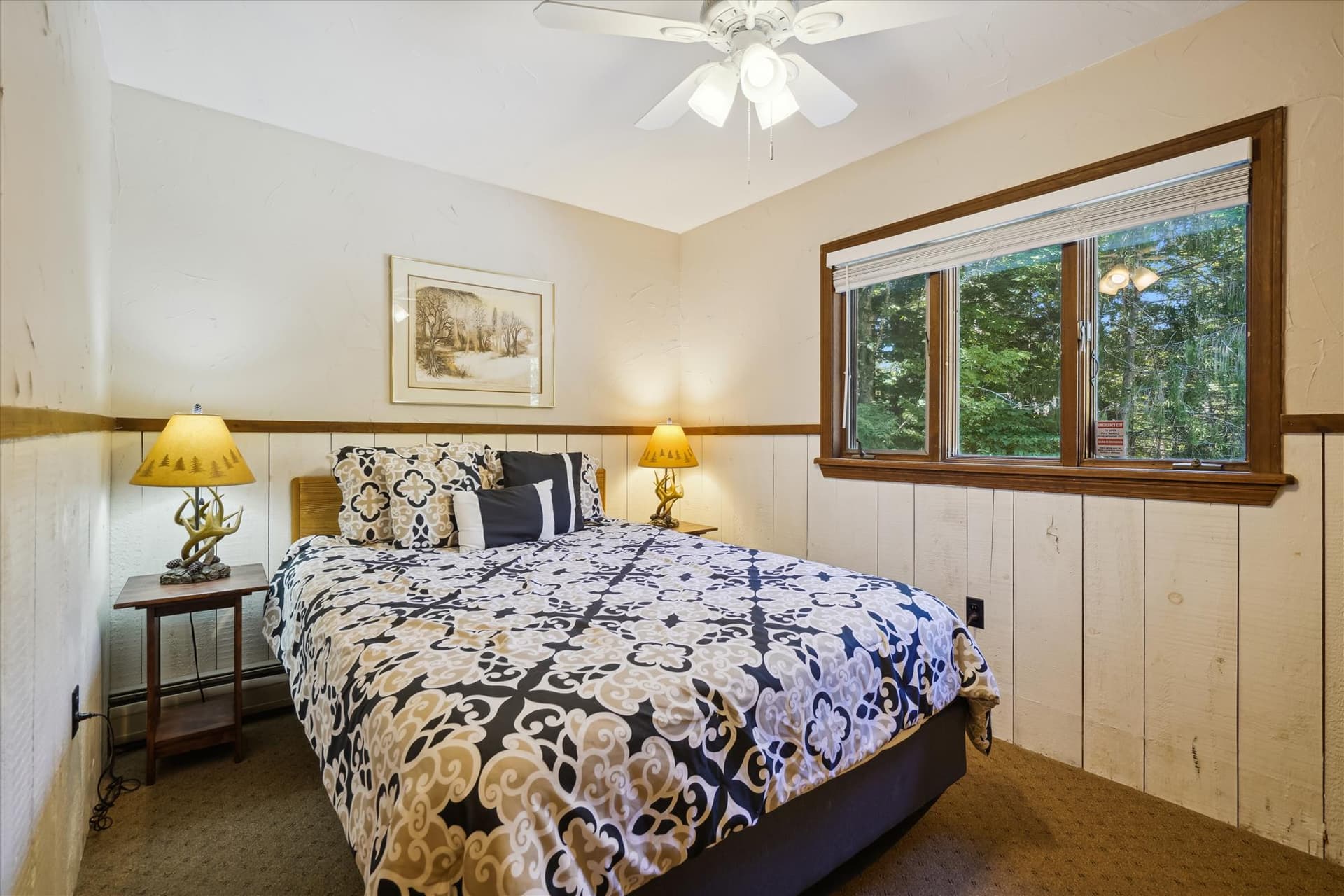 Queen bed