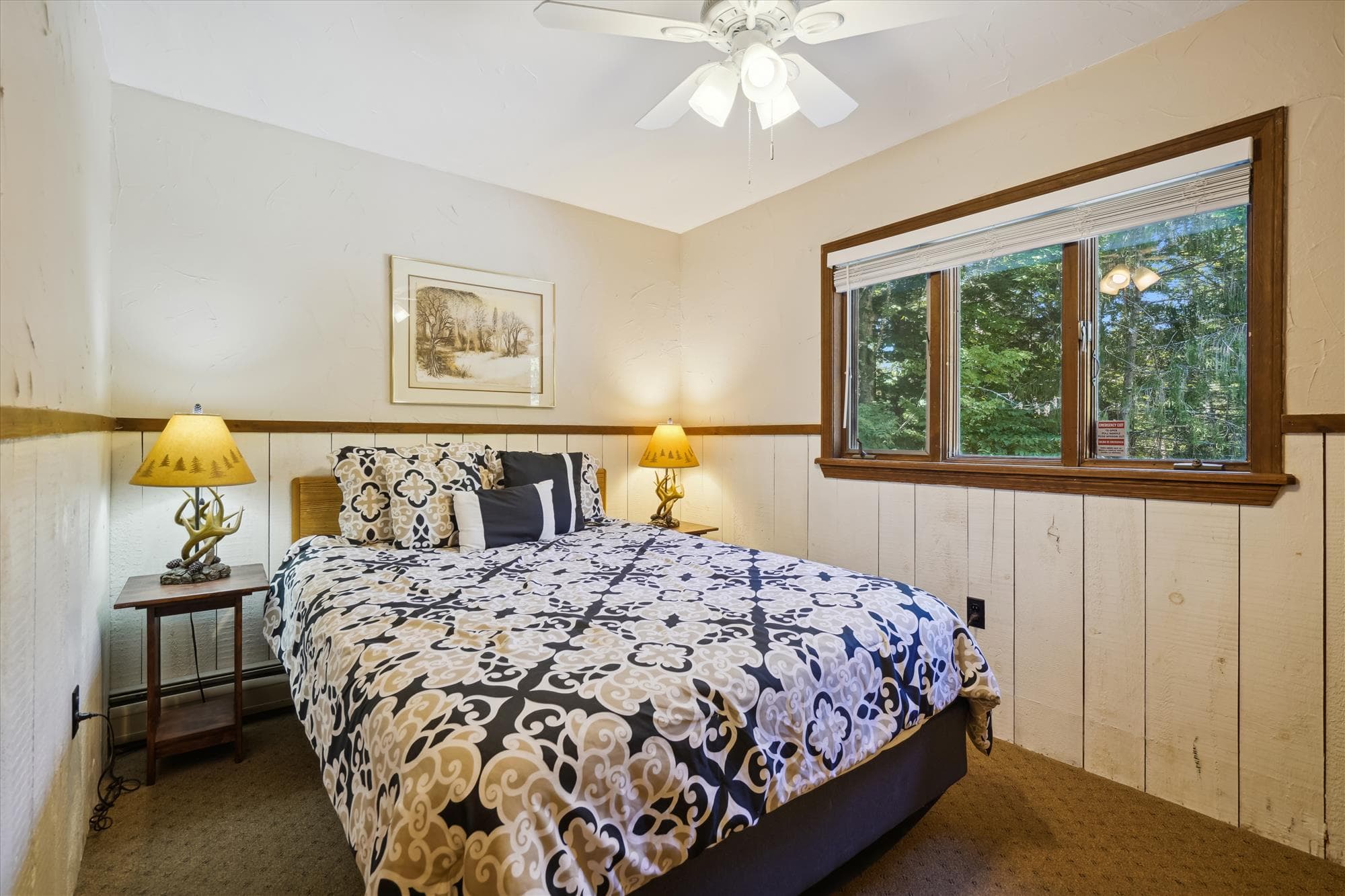 Queen bed