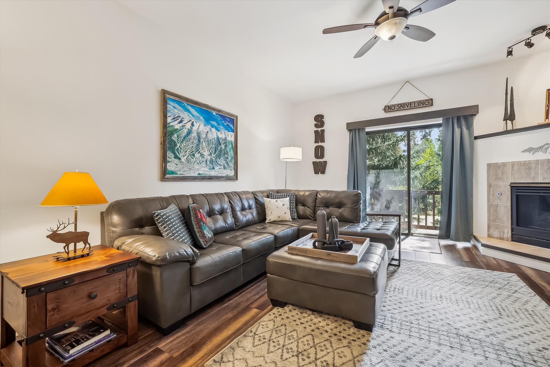 Downstairs Living Area, Above it All, Breckenridge Vacation Rental