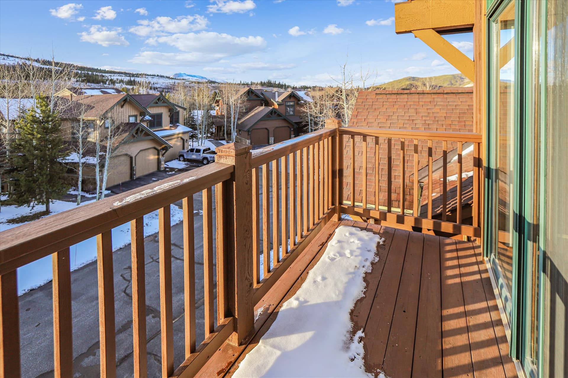 Balcony - Highland Greens 66 - Breckenridge Vacation Rental