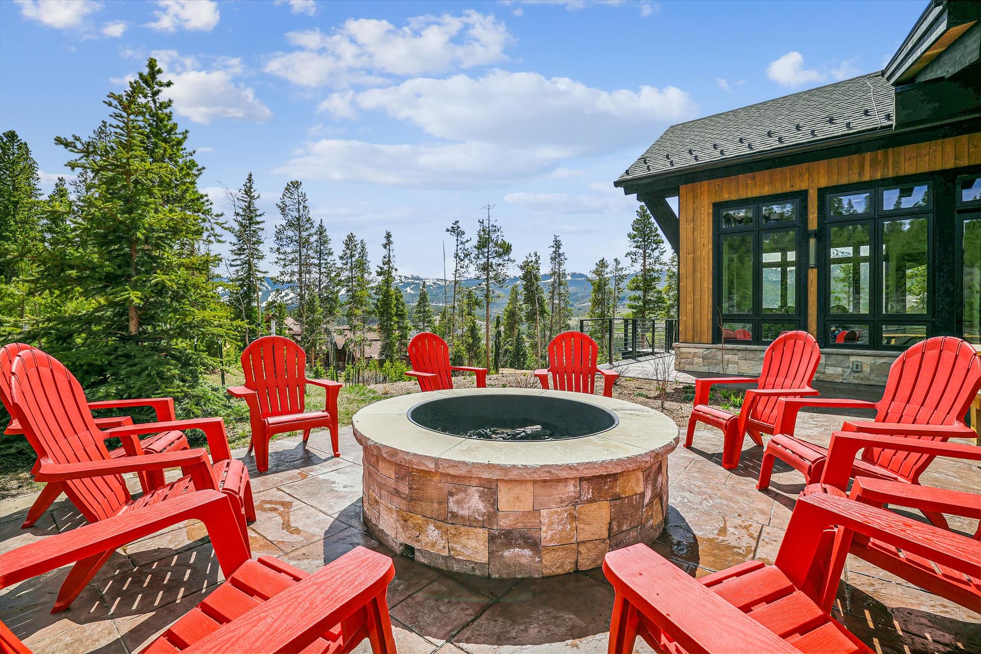 Firepit, The Crowne Summit, Breckenridge Vacation Rental