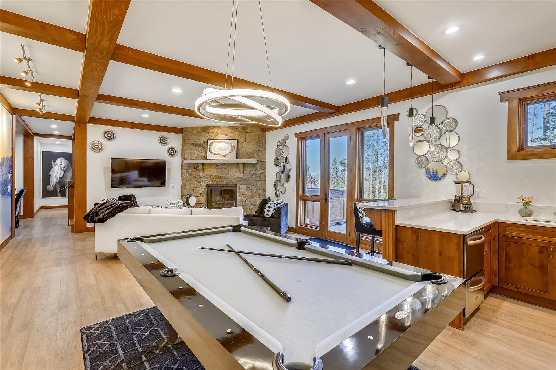Pool Table - Highlands Hideaway - Breckenridge Vacation Rental