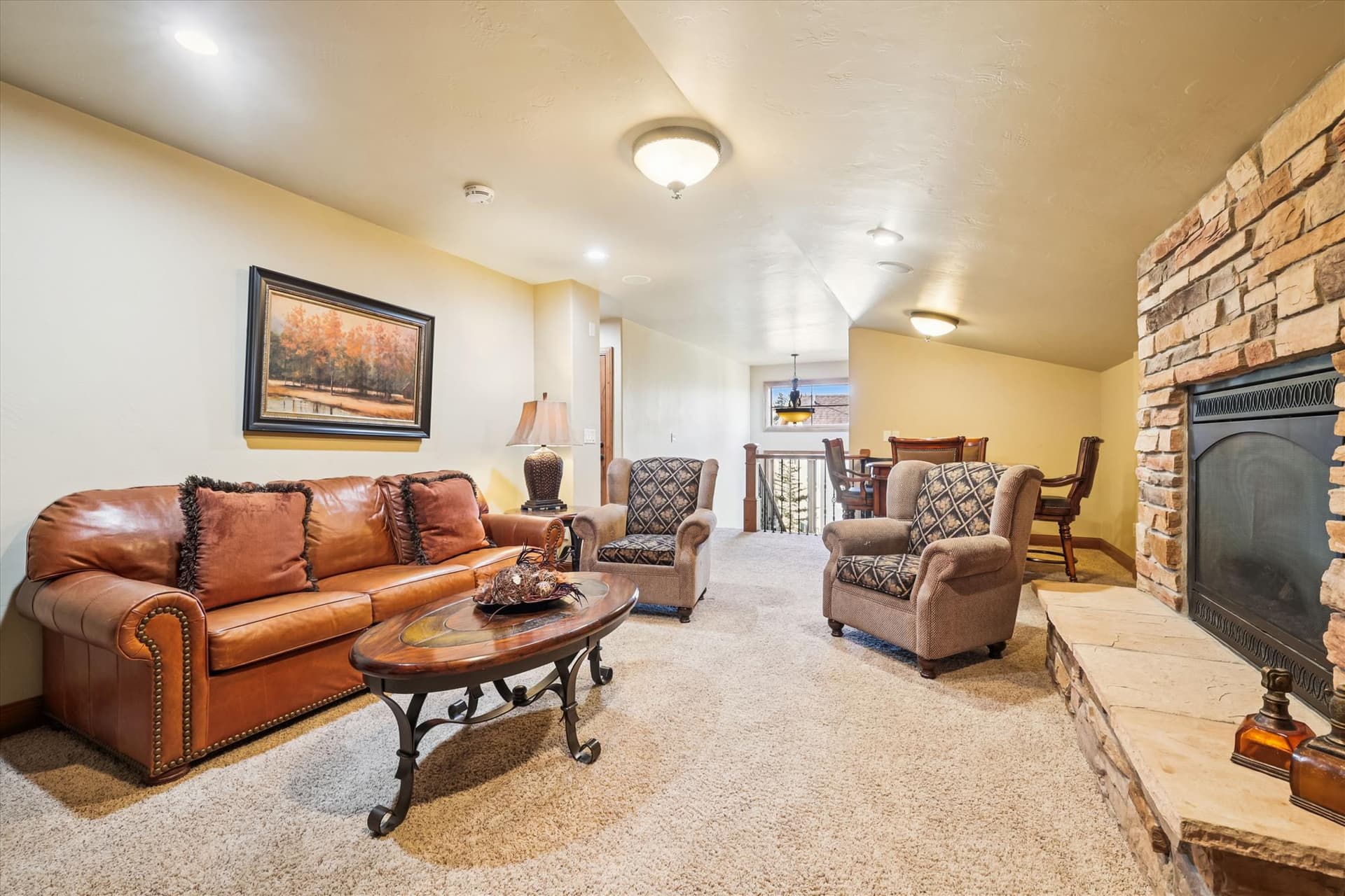 Living Area - Lofty Fox Villa - Breckenridge Vacation Rental