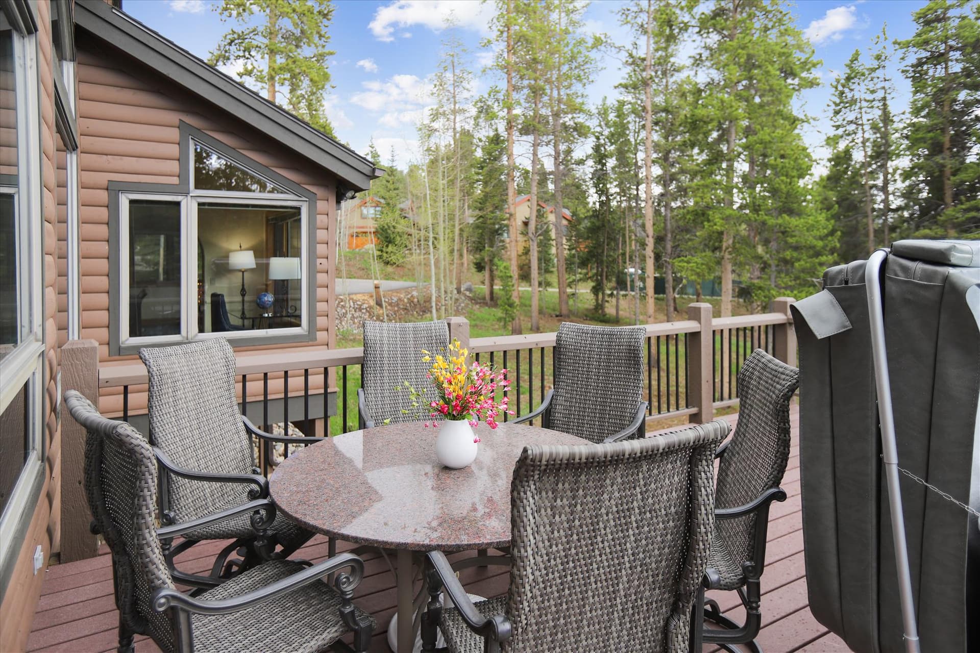 Deck - Evergreen Lodge - Breckenridge Vacation Rental