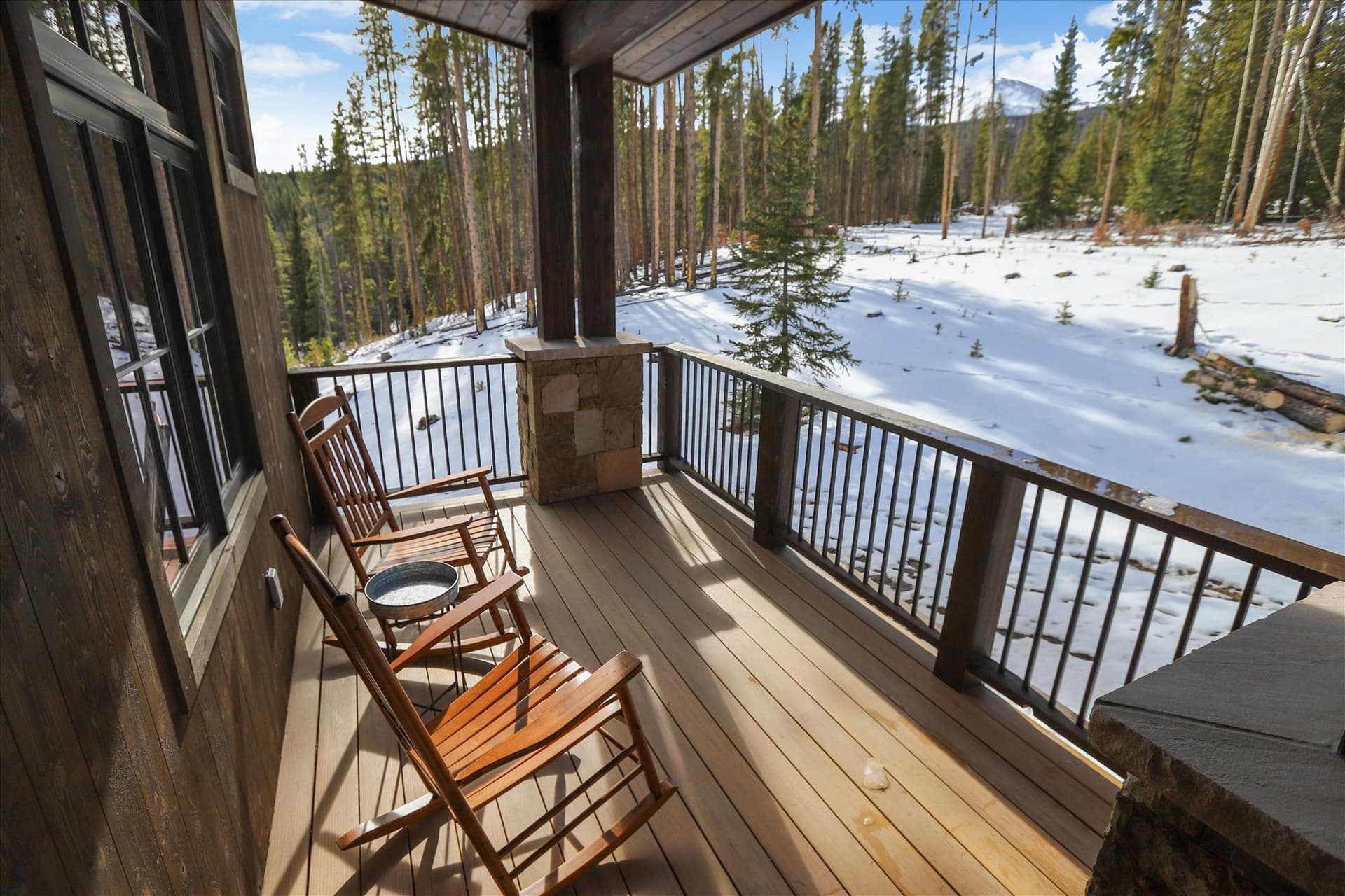 Deck/Patio - Barton Creek Vista Breckenridge Vacation Rental