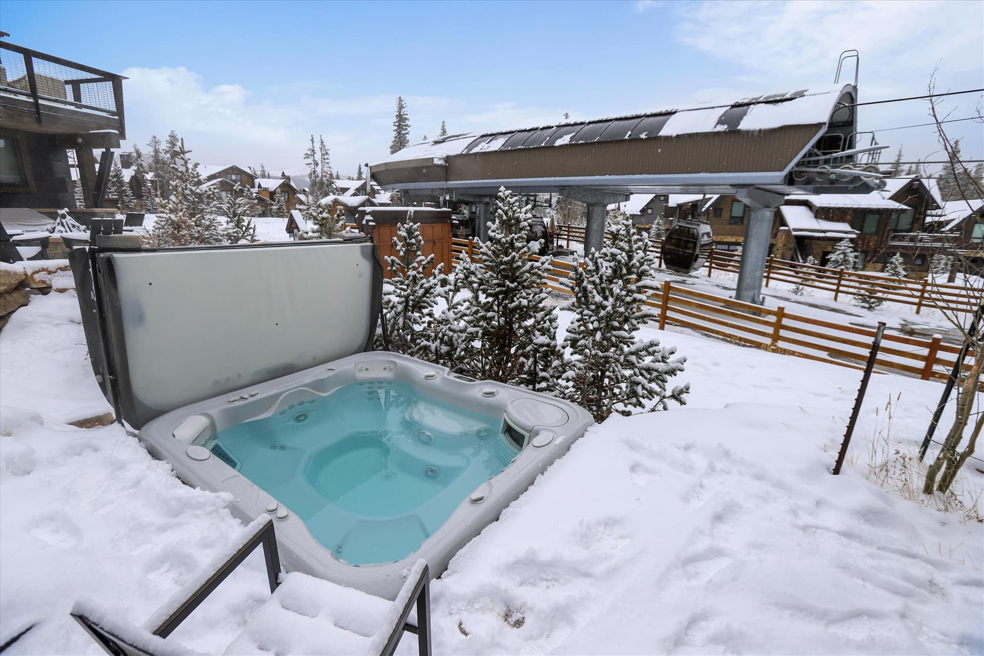 Hot Tub - Falcon Haus - Breckenridge Vacation Rental