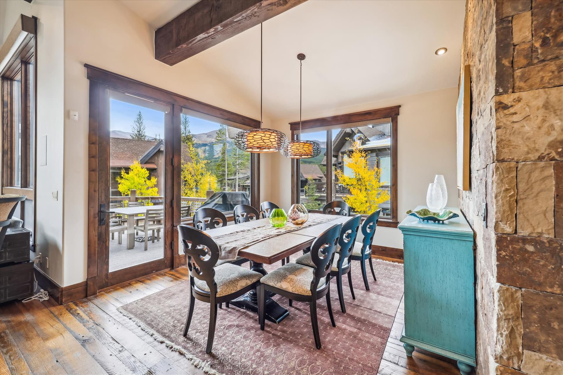 Dining Area - Highwoods at Shock Hill - Breckenridge Vacation Rental