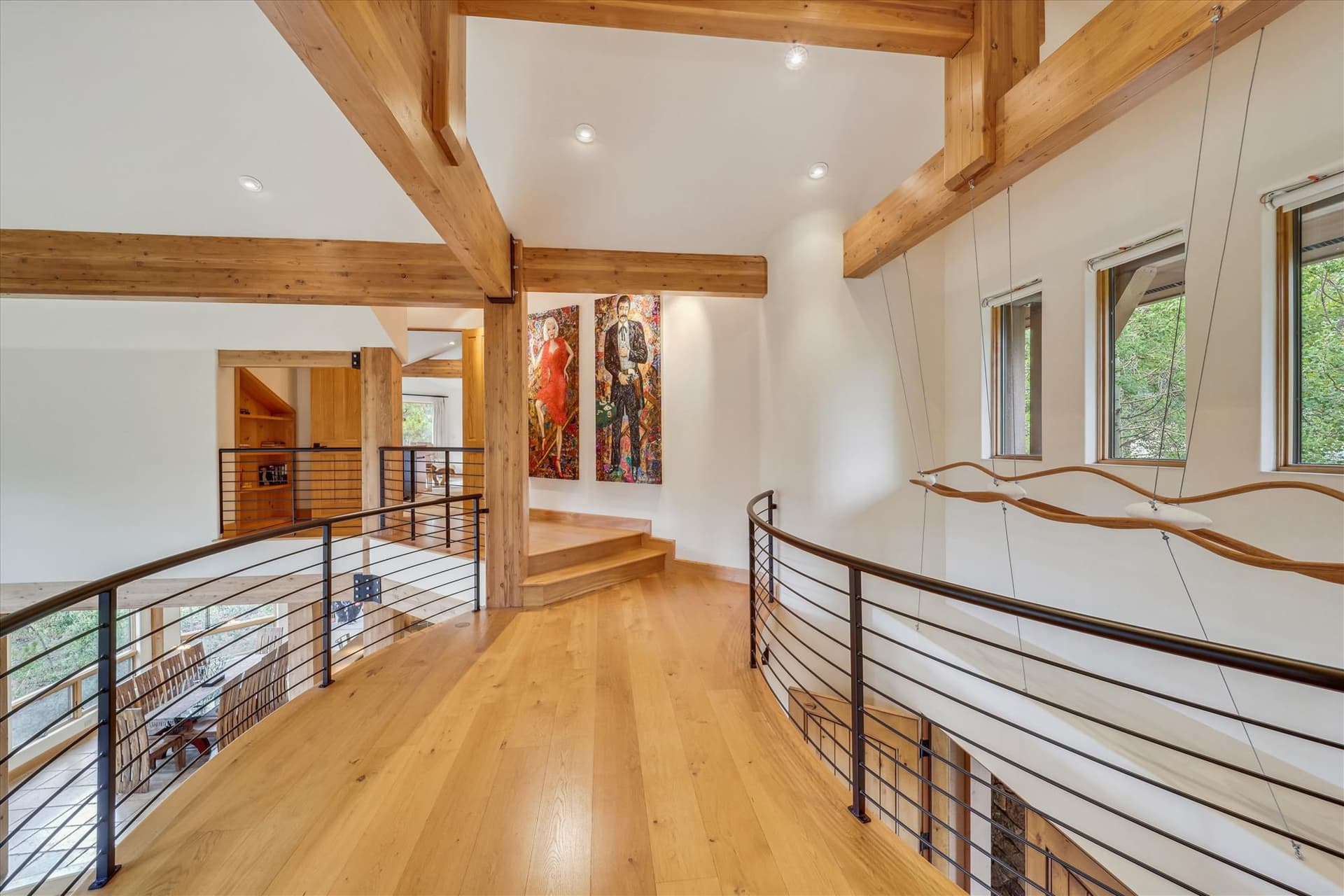 Hallway/Stairs - Lookout on Christie Lane - Breckenridge Vacation Rental