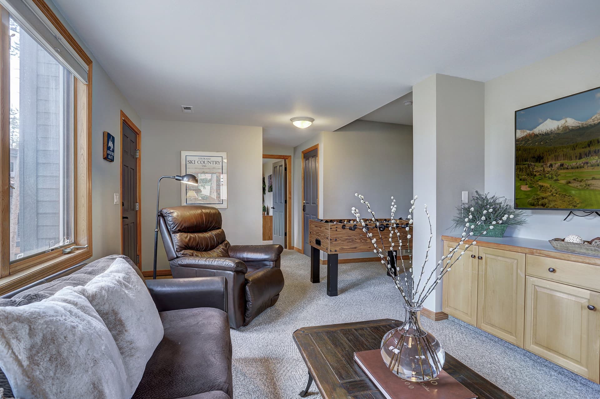 Living Area - Marble Mountain Retreat - Breckenridge Vacation Rental