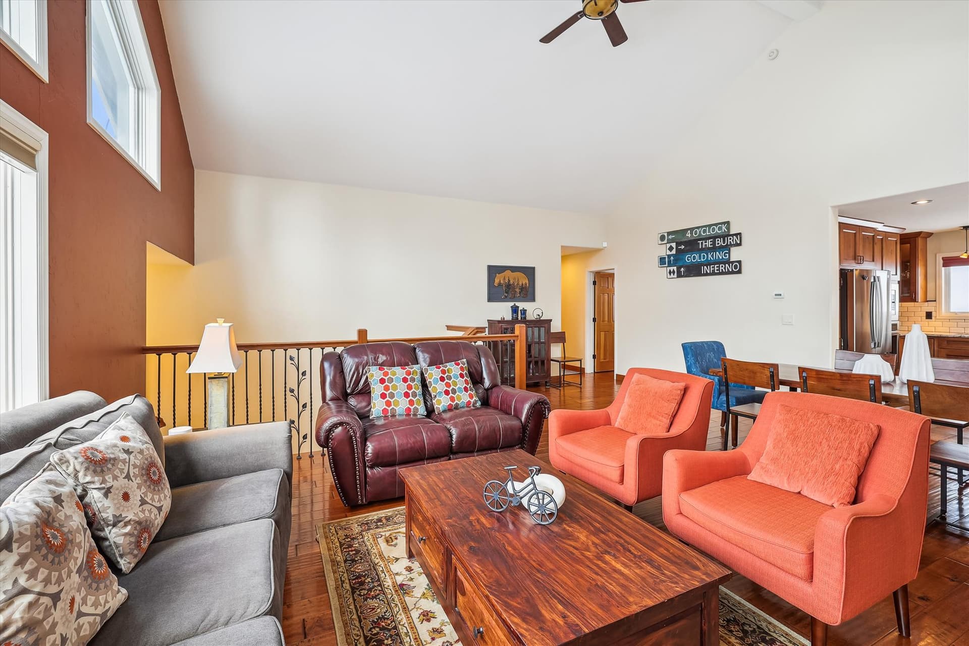 Living Area - Silver Shekel Retreat - Breckenridge Vacation Rental