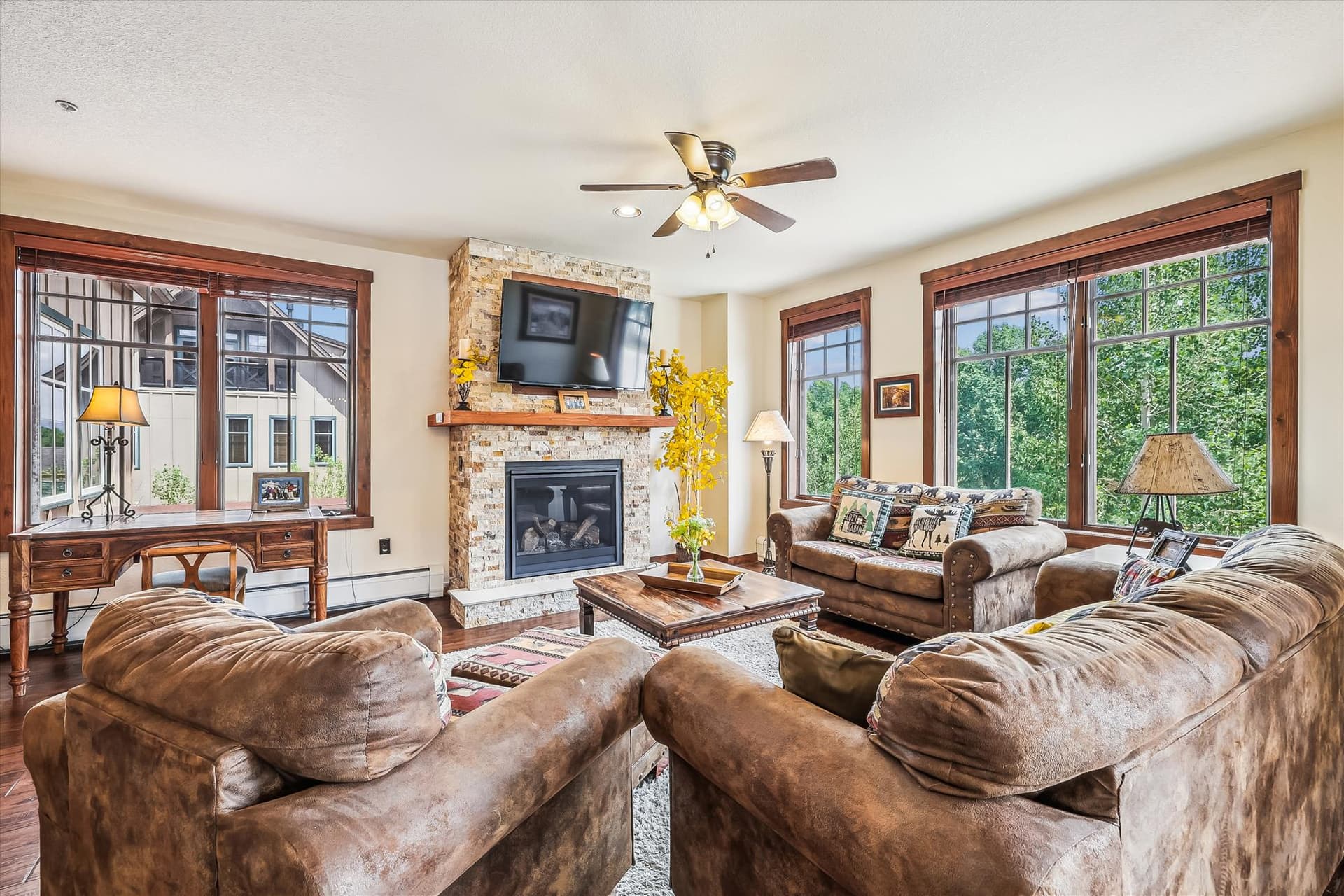 Living Area - Main Street Station 3305 - Breckenridge Vacation Rental