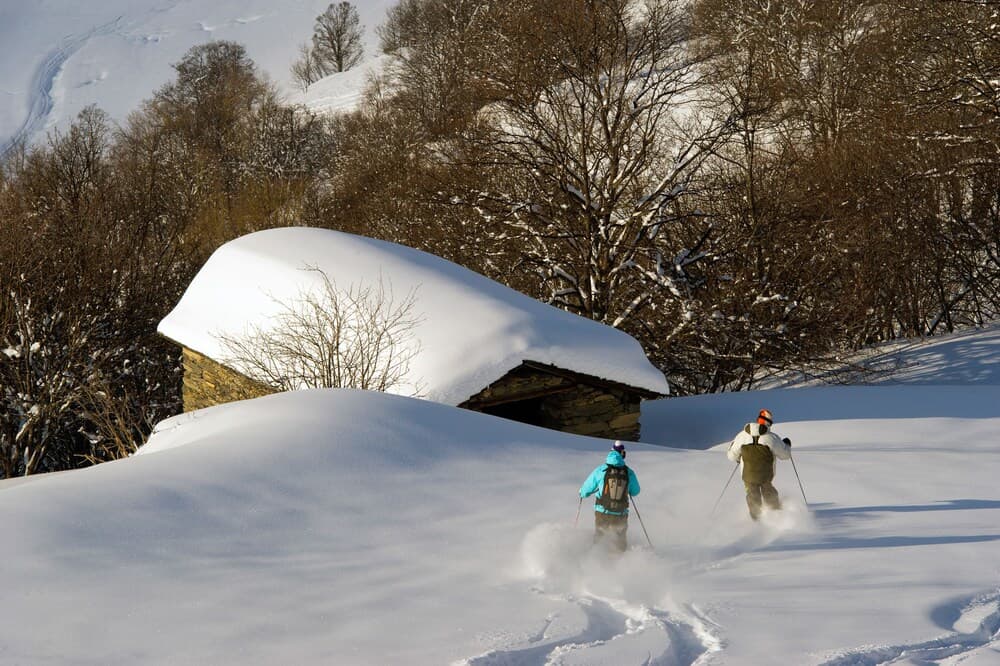 Skiing