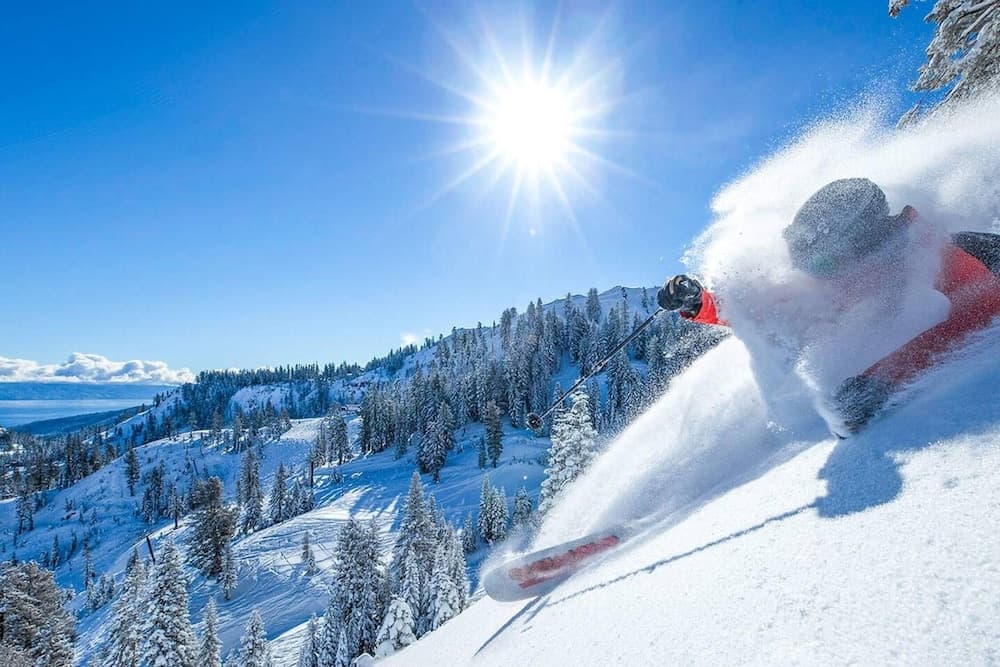 Skiing