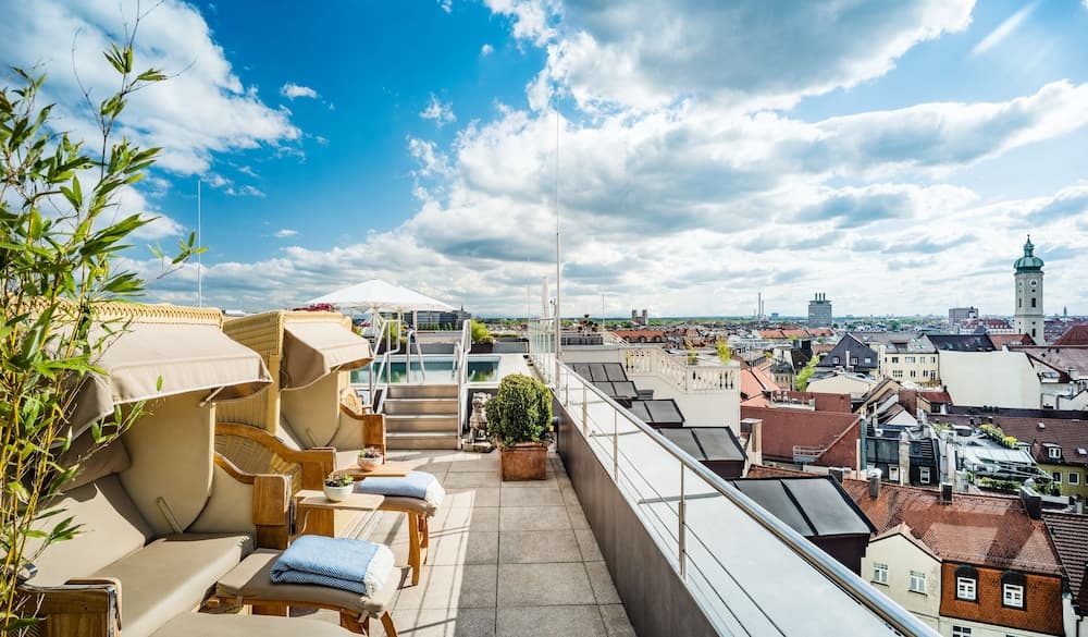 Rooftop terrace