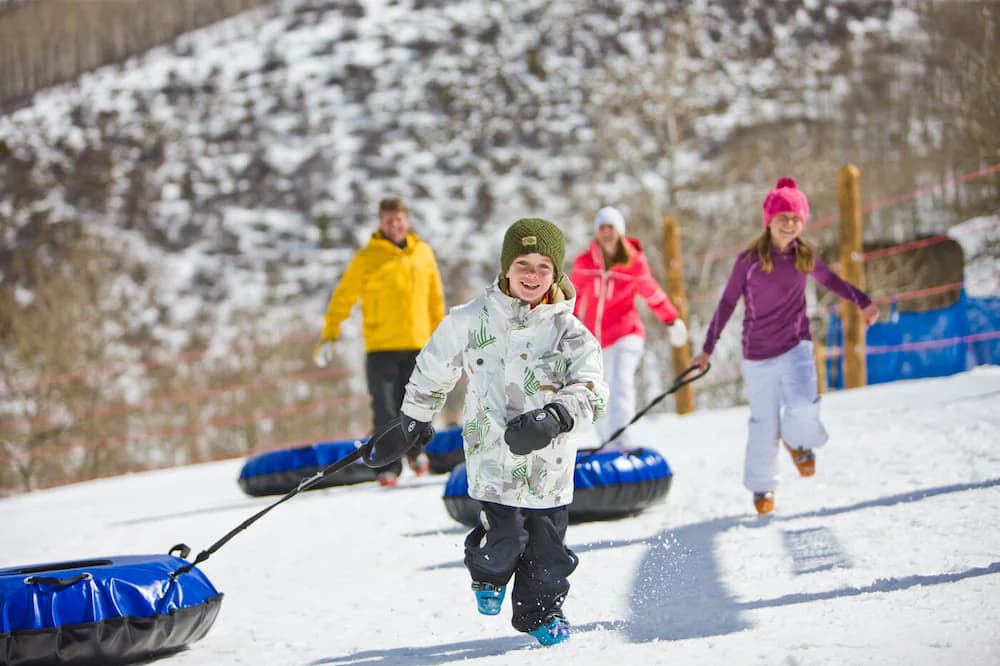 Snow tubing