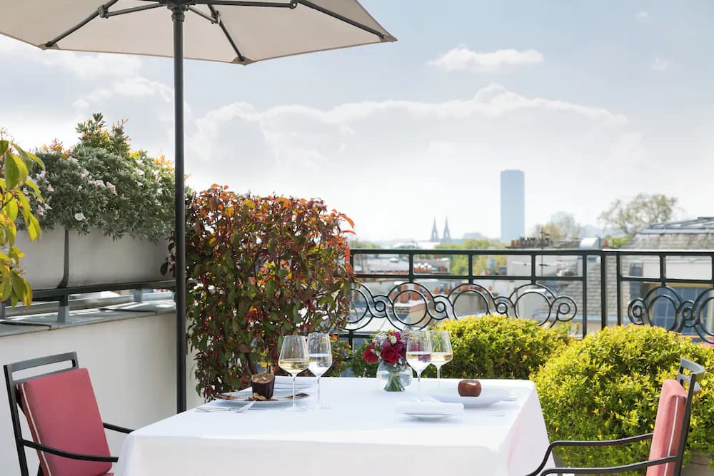 Rooftop terrace
