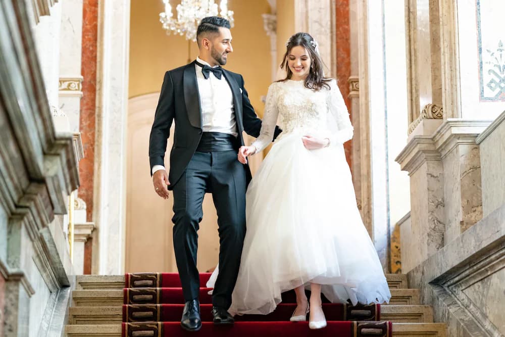 Indoor wedding
