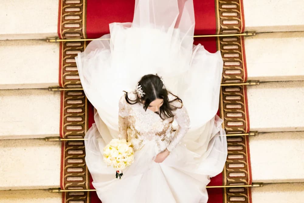 Indoor wedding