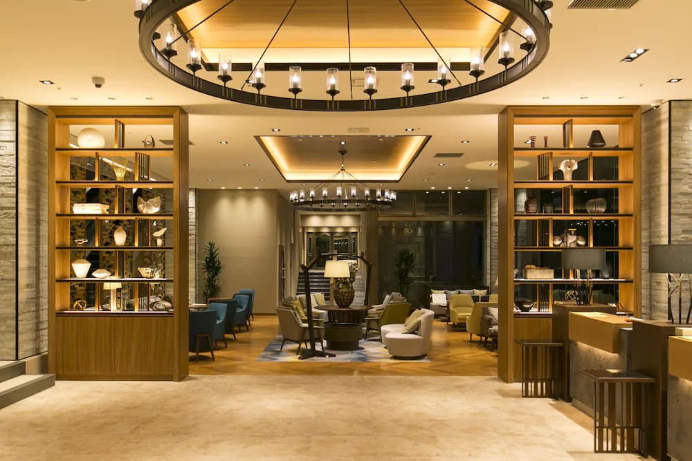 Lobby sitting area
