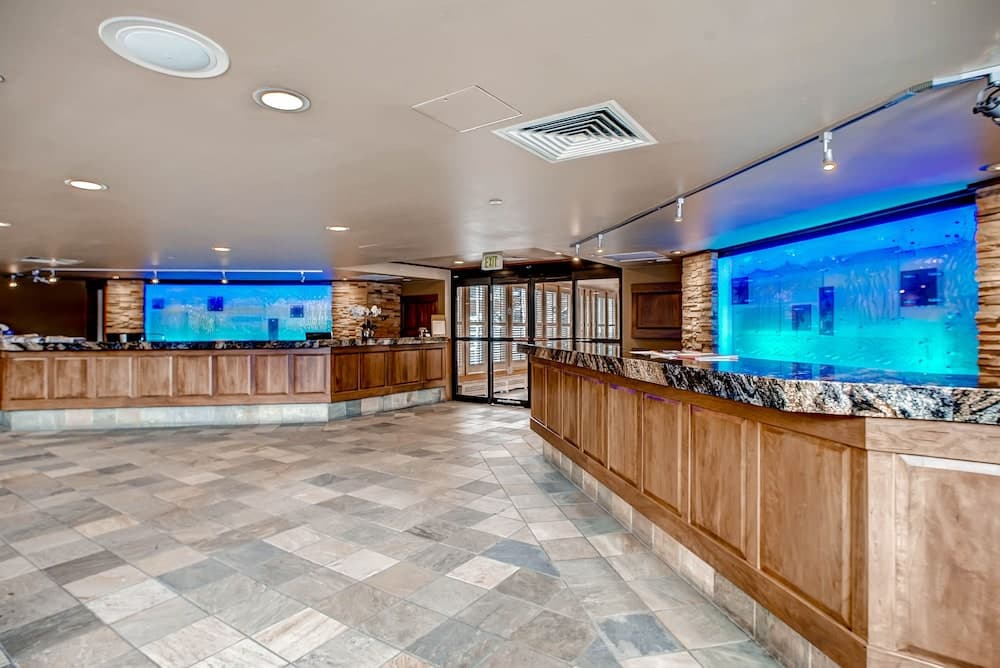 Check-in/check-out kiosk