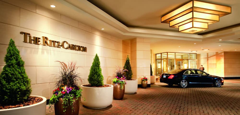 Front of property - evening/night