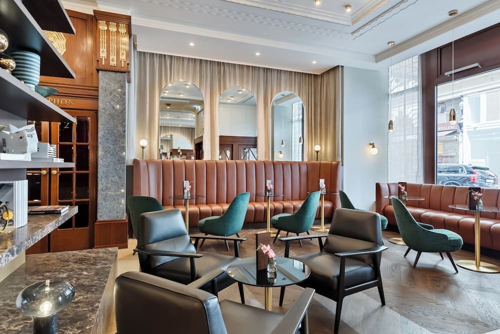 Lobby sitting area