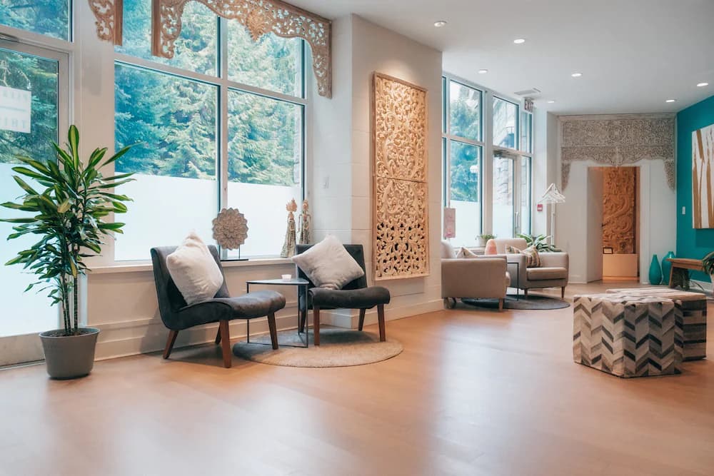 Spa reception