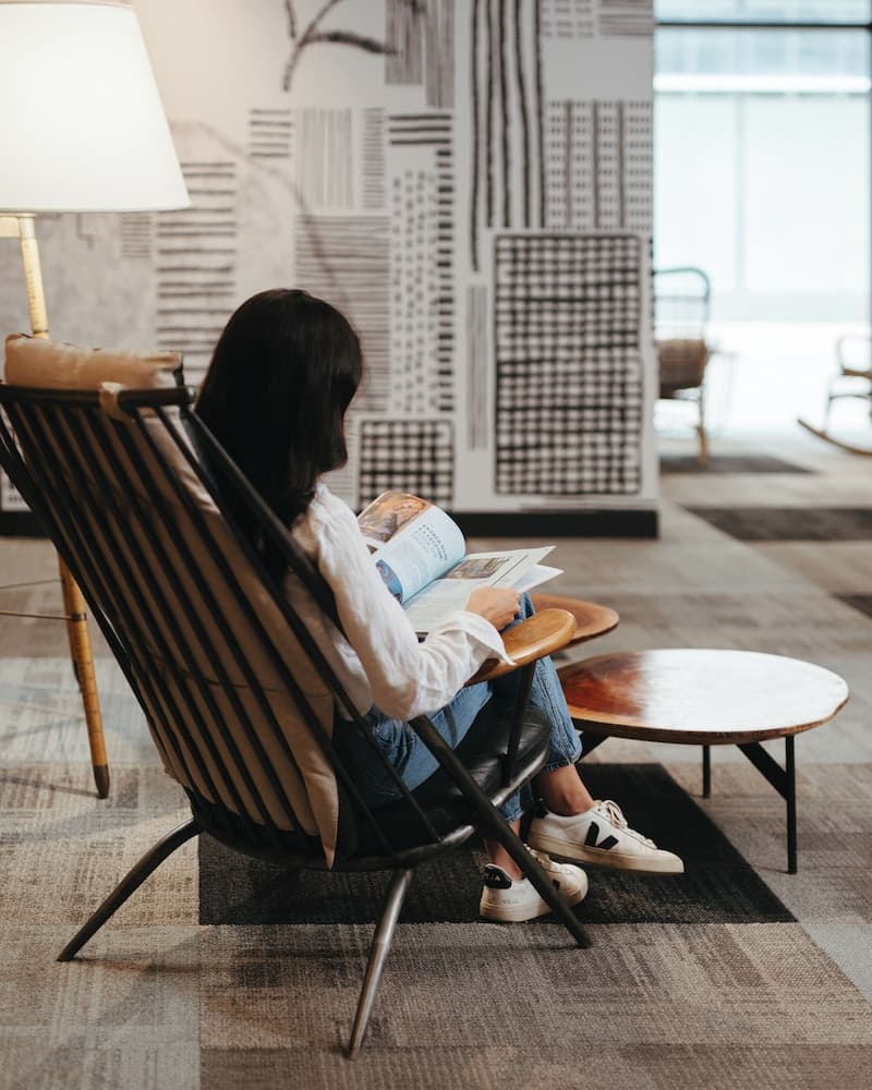 Lobby sitting area