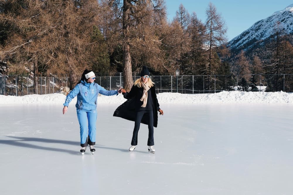 Ice skating