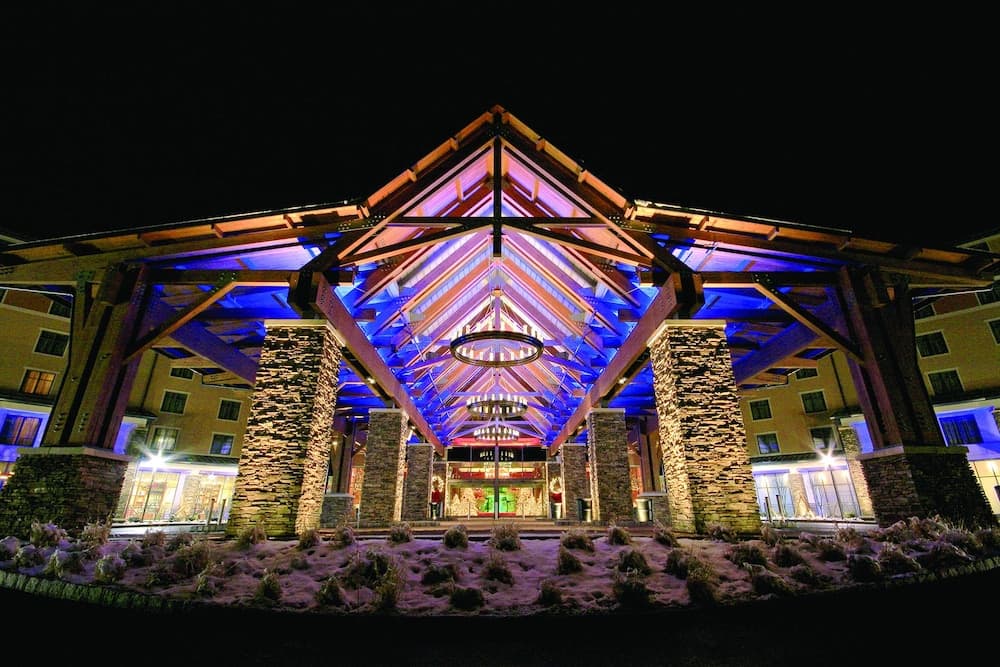 Front of property - evening/night