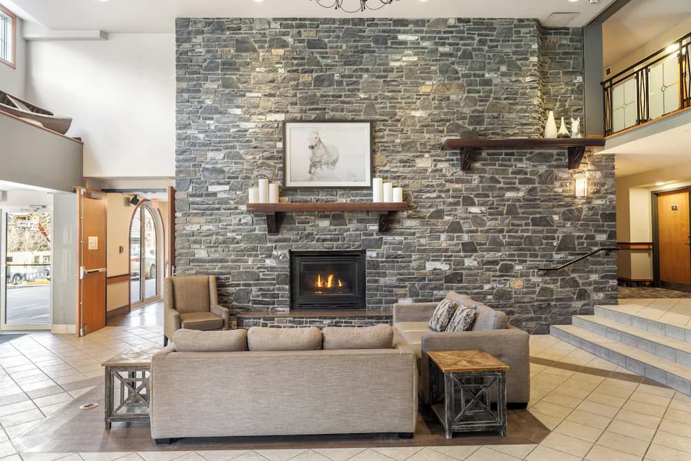 Lobby sitting area
