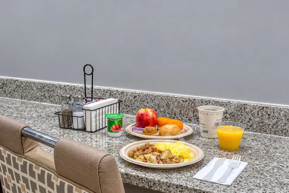 Breakfast area