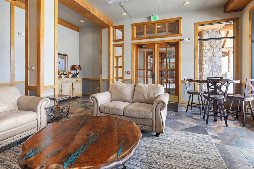 Lobby sitting area