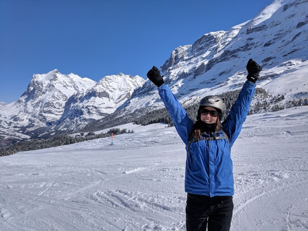 Skiing