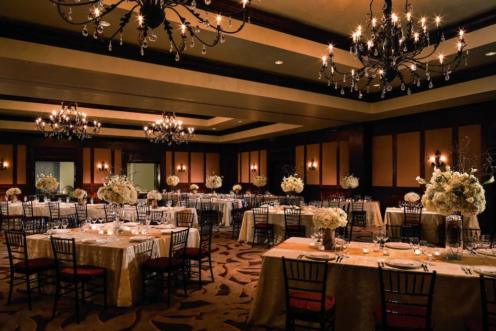 Indoor wedding