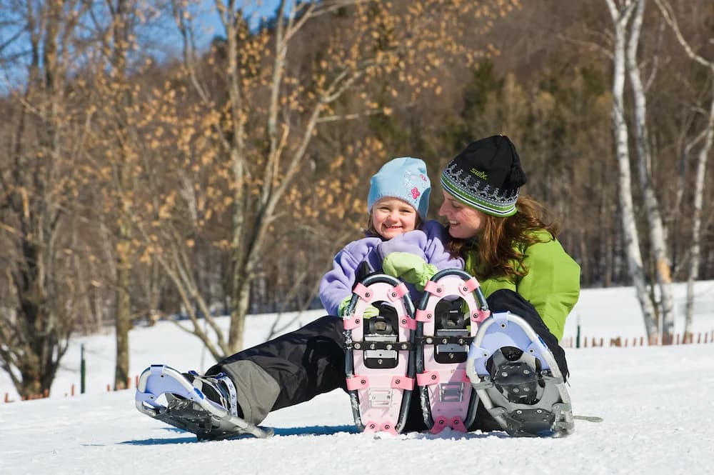 Snowshoeing