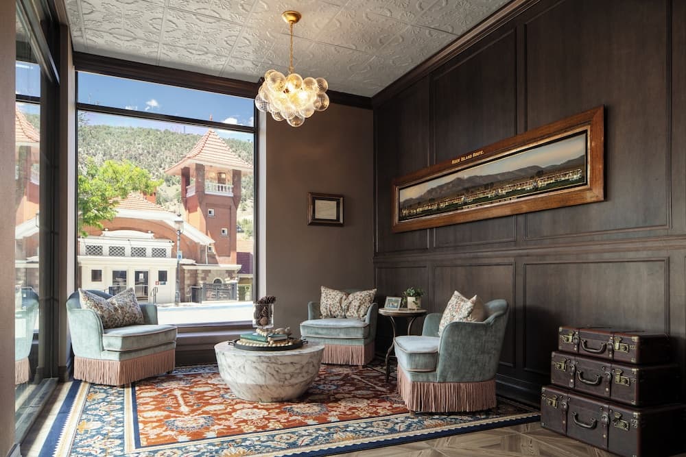 Lobby sitting area