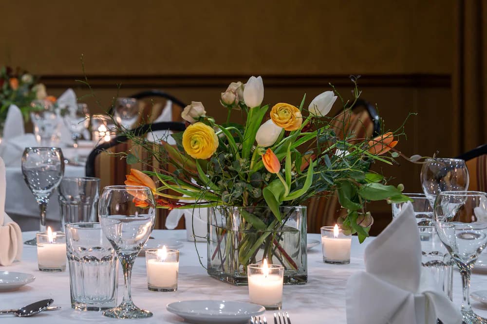 Indoor wedding