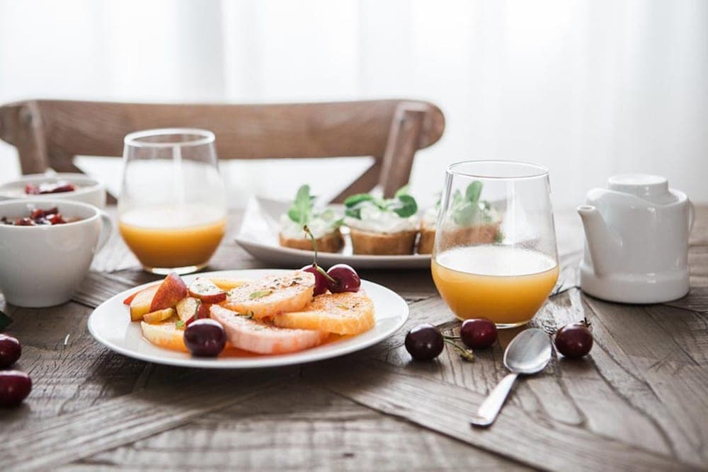 Breakfast buffet