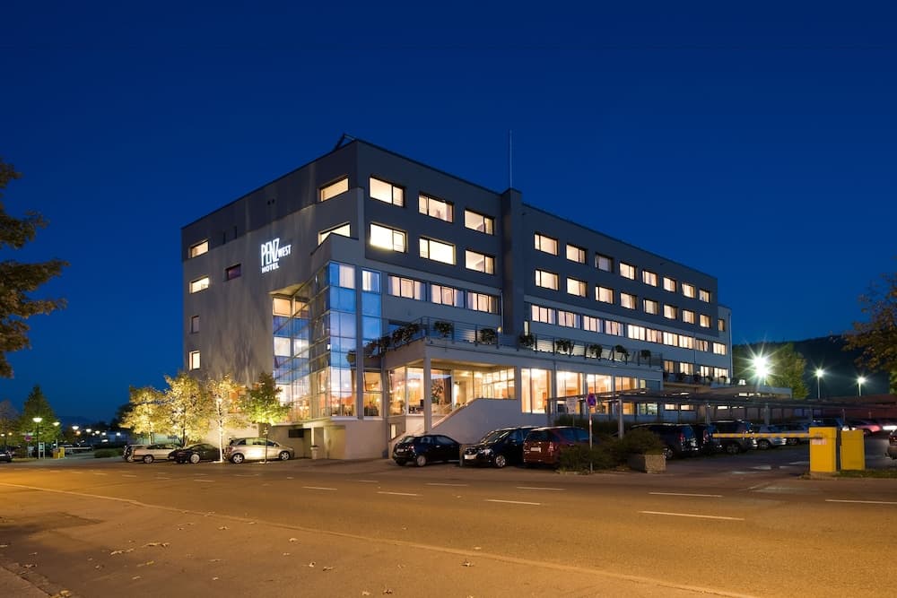 Front of property - evening/night
