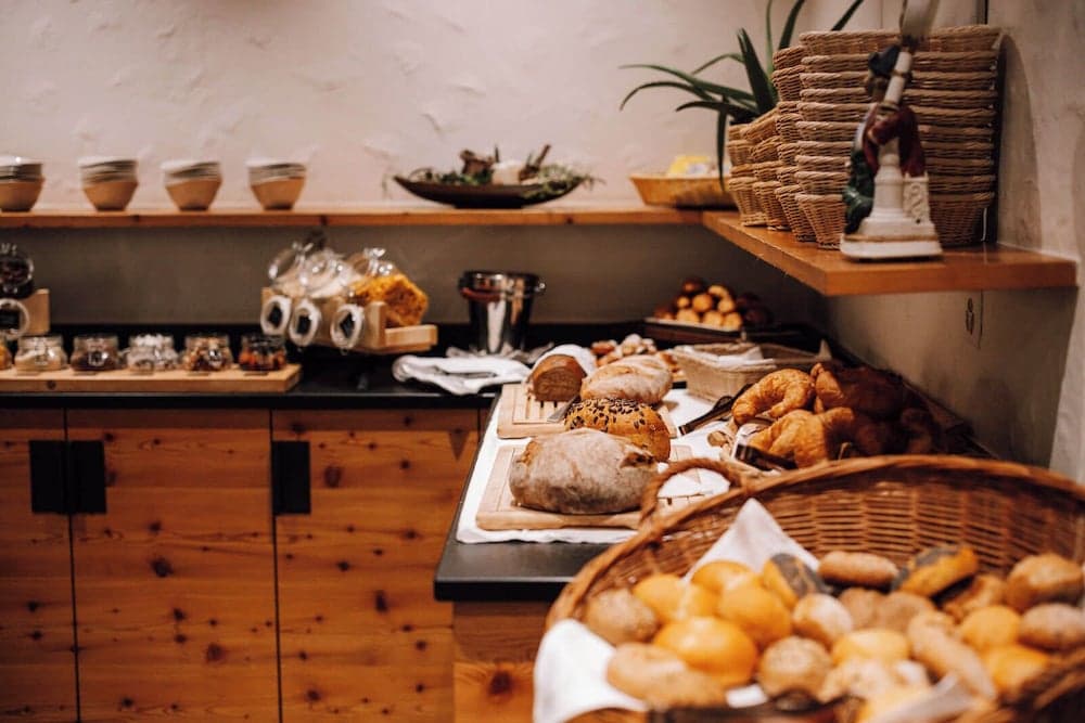 Breakfast area