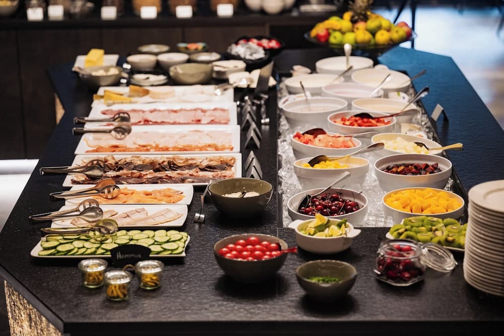 Breakfast buffet