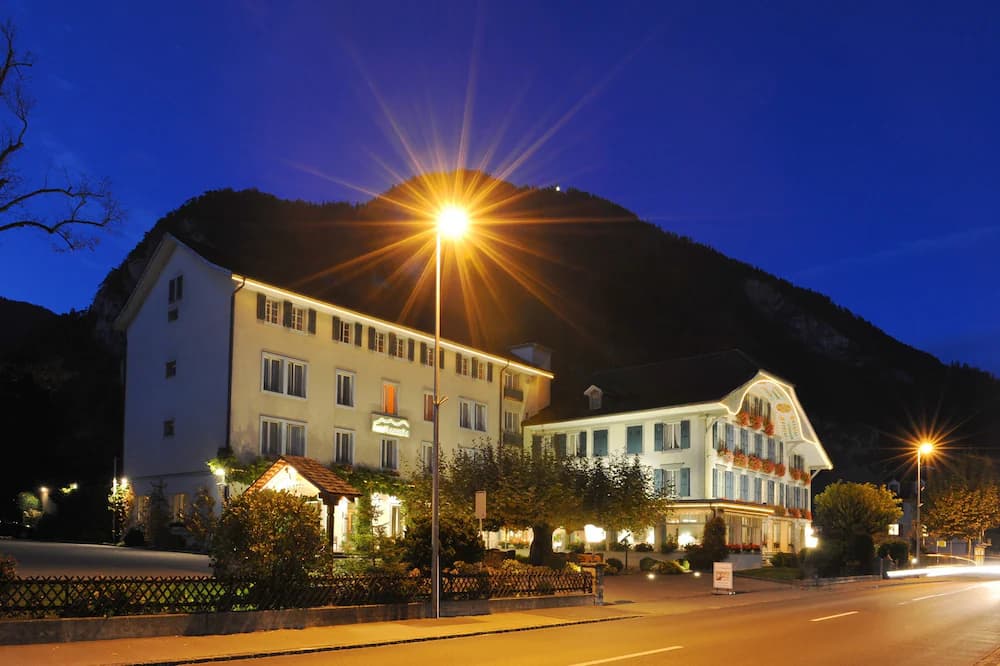 Front of property - evening/night