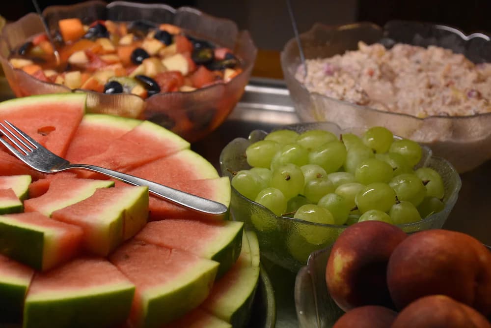 Breakfast buffet